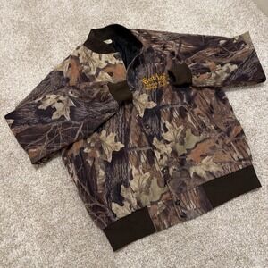 90s Vintage West Ark Hunting Jacket | Camouflage | Medium